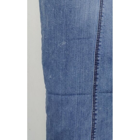Indigo Saints Pleated Cropped High Rise Light wash Jeans (8) 29x25.5 NWT - Picture 14 of 14